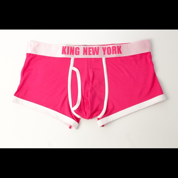 KING NEW YORK , TRUNK , bamboo fabric underwear.(PINK) - Picture 10 of 16